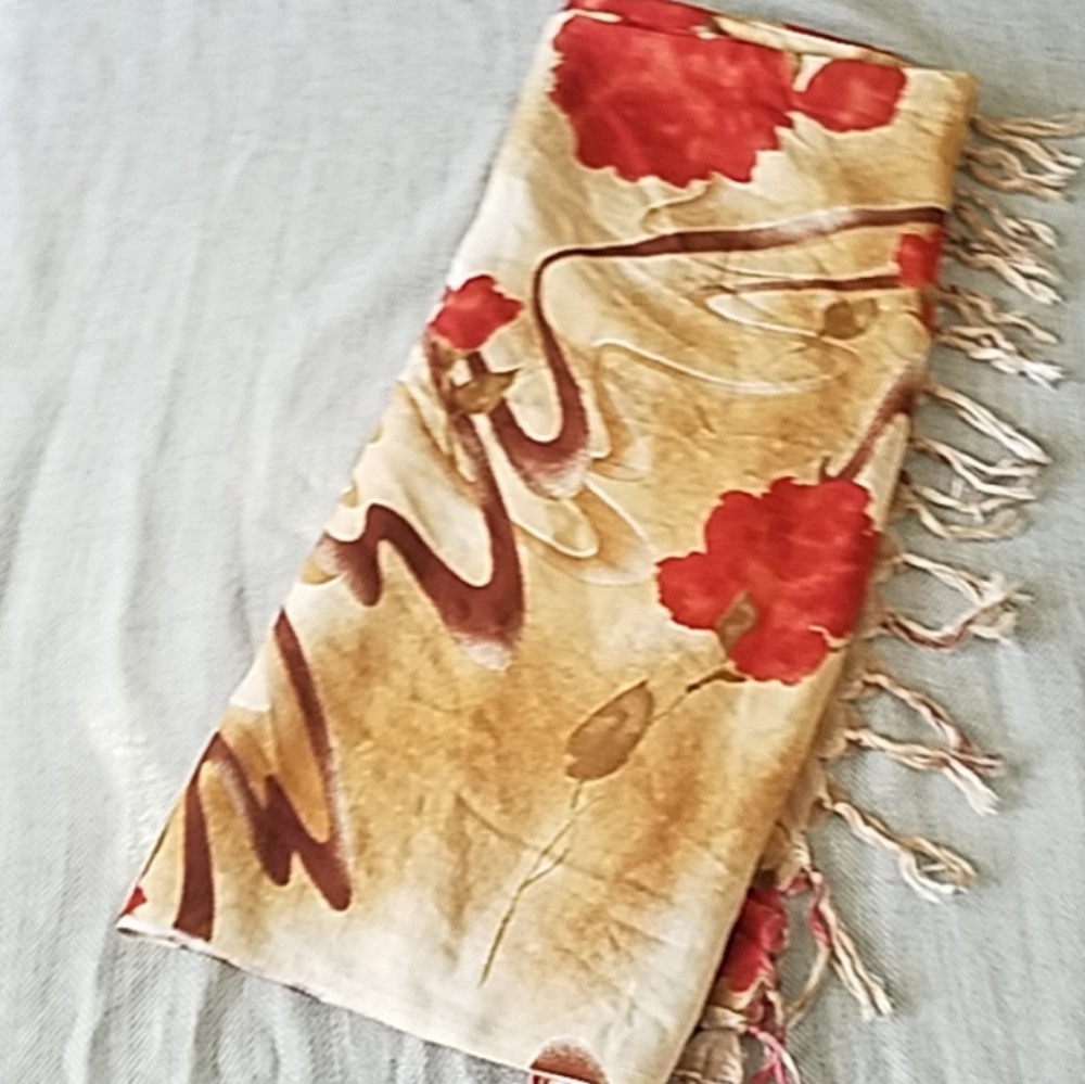 SCARF FLORAL - Picture 7 of 8